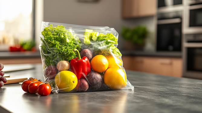 Saco plástico transparente para alimentos: 7 vantagens surpreendentes
