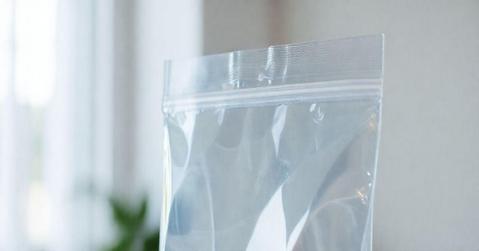 Saco Adesivado Transparente com Aba Cromus