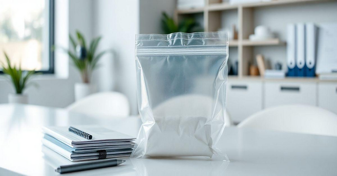 Saco com Aba Adesiva Transparente: Praticidade e Estilo