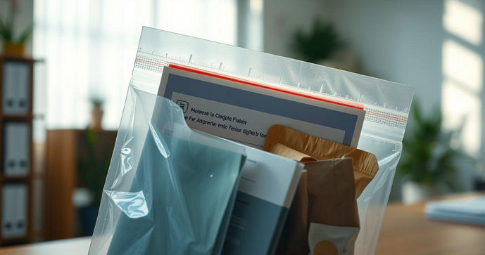 Envelope plástico com aba adesiva: Conheça sua Praticidade e Segurança