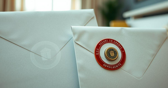 Envelopes de segurança com lacre adesivo garantem proteção e confiabilidade