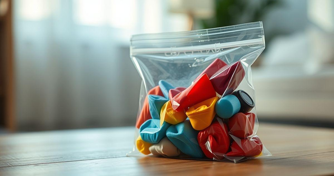 Saco adesivado transparente é a solução ideal para organização e proteção de produtos