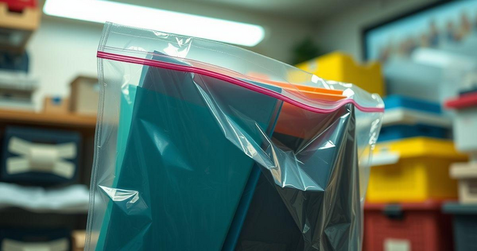 Saco plástico A3 é a solução ideal para organização e armazenamento eficiente