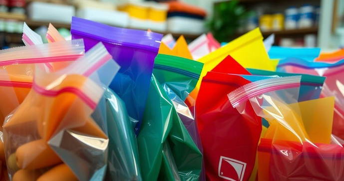 Sacos adesivados são a solução ideal para armazenamento e organização eficiente
