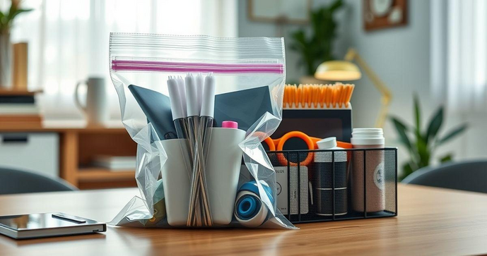 Saco com aba adesivada é a solução ideal para armazenamento e organização eficaz
