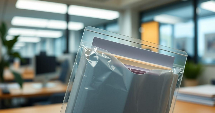 Envelope Plástico Transparente Auto Adesivo é a Solução Prática para Organizar e Proteger Seus Documentos