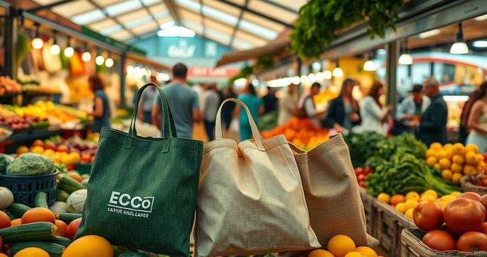 Saco plástico: benefícios e alternativas sustentáveis para o seu uso